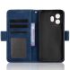 Чехол-книжка с карманами Deexe Wallet Stand для OnePlus 15T - Blue (410403L). Фото 4 из 15