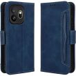 Чехол-книжка с карманами Deexe Wallet Stand для OnePlus 15T - Blue (410403L)