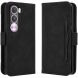 Чохол-книжка з кишеньками Deexe Wallet Stand для Realme C100i - Black (412504B). Фото 1 з 15