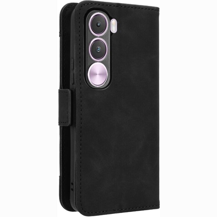 Чохол-книжка з кишеньками Deexe Wallet Stand для Realme C100i - Black: фото 7 з 15