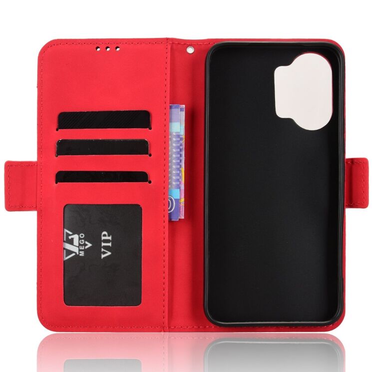 Чохол-книжка з кишеньками Deexe Wallet Stand для Xiaomi Poco X8 Pro Max - Red (408903R) Чохол-книжка з кишеньками Deexe Wallet Stand для Xiaomi Poco X8 Pro Max - Red: фото 4 з 17