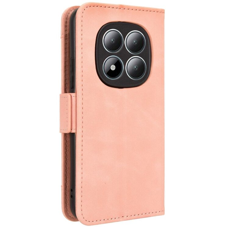 Чохол-книжка з кишеньками Deexe Wallet Stand для Xiaomi Redmi Note 15 Pro 5G - Pink: фото 7 з 17