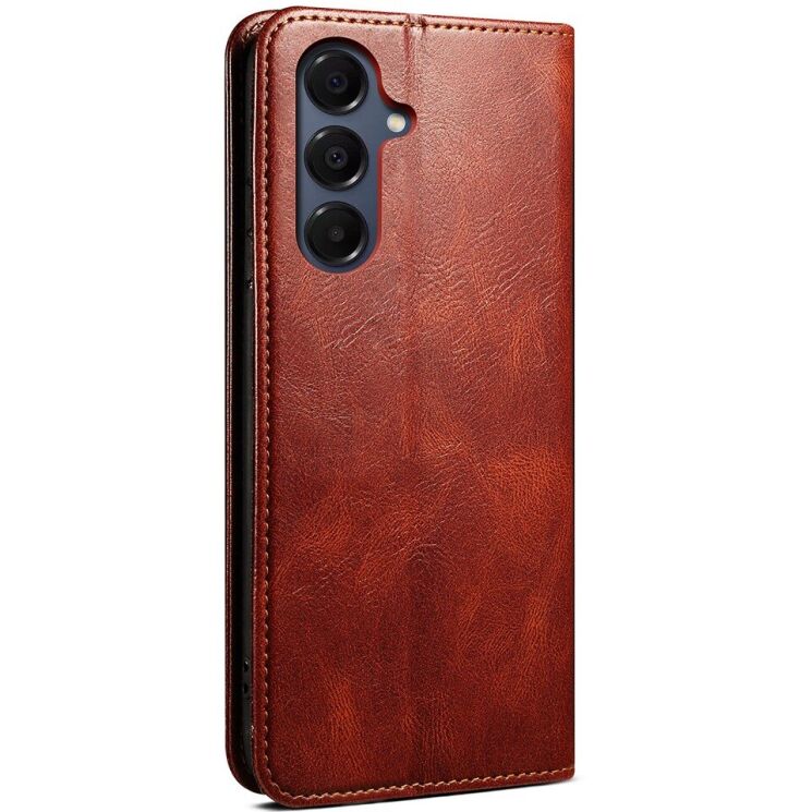 Чехол-книжка с карманами UniCase Leather Wallet для Samsung Galaxy S26 Plus (S947) - Brown: фото 6 из 8