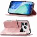 Чохол-книжка з малюнком UniCase Butterfly Pattern для iPhone 18 Pro / 17 Pro - Rose Gold (423624RG). Фото 3 з 9