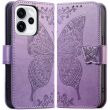 Чехол-книжка с рисунком UniCase Butterfly Pattern для OPPO Reno 15 F/FS - Light Purple (405840LV)