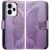 Чехол-книжка с рисунком UniCase Butterfly Pattern для OPPO Reno 15 F/FS - Light Purple: фото 1 из 8