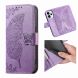Чехол-книжка с рисунком UniCase Butterfly Pattern для OPPO Reno 15 F/FS - Light Purple (405840LV). Фото 3 из 8