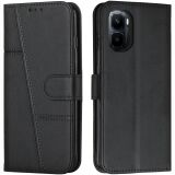 Чохол-книжка з застібкою UniCase Jet Cover для Infinix GT 50 Pro - Black: фото 1 з 10