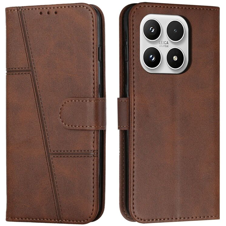 Чехол-книжка с застежкой UniCase Jet Cover для Xiaomi 17 - Brown (390637Z) Чехол-книжка с застежкой UniCase Jet Cover для Xiaomi 17 - Brown: фото 1 из 10