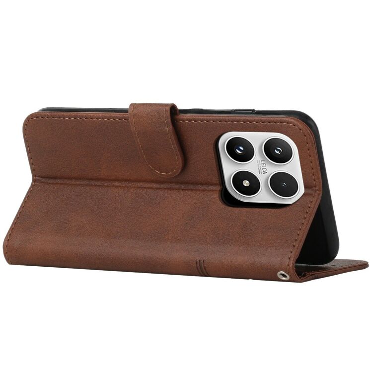 Чехол-книжка с застежкой UniCase Jet Cover для Xiaomi 17 - Brown (390637Z) Чехол-книжка с застежкой UniCase Jet Cover для Xiaomi 17 - Brown: фото 2 из 10