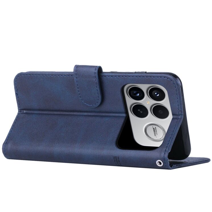 Чехол-книжка с застежкой UniCase Jet Cover для Xiaomi Poco F8 Ultra - Blue: фото 3 из 10