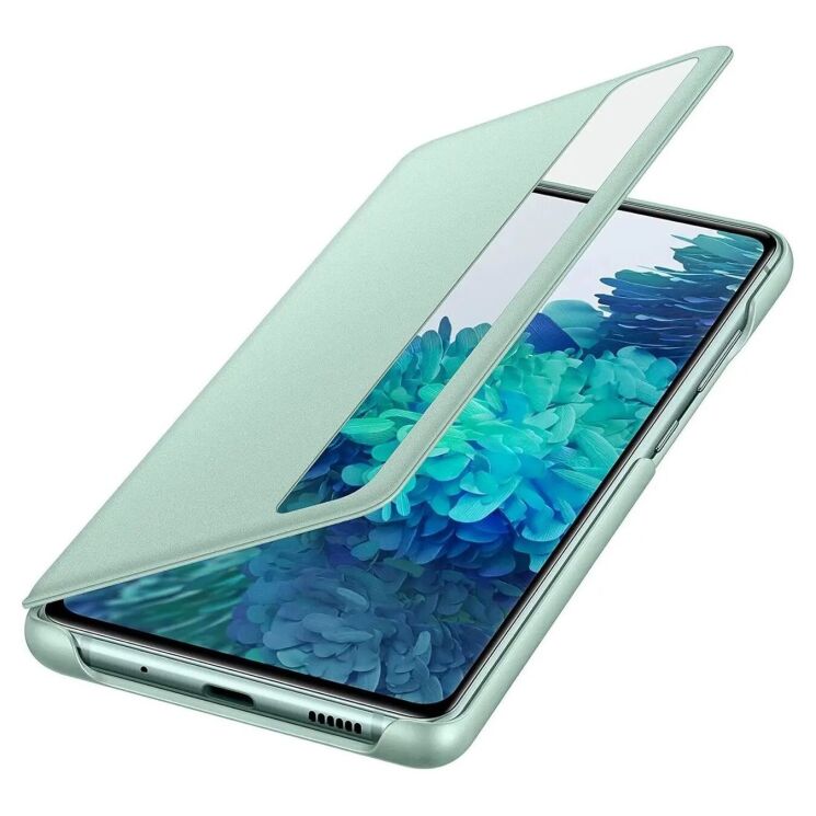 Чехол-книжка Smart Clear View Cover для Samsung Galaxy S20 FE (G780) EF-ZG780CMEGRU - Mint: фото 4 из 7