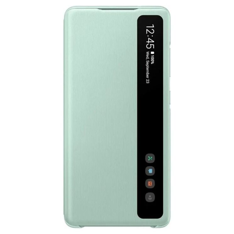 Чехол-книжка Smart Clear View Cover для Samsung Galaxy S20 FE (G780) EF-ZG780CMEGRU - Mint: фото 1 из 7