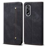 Чохол-книжка з кишеньками UniCase Jeans Wallet для OnePlus Nord 5 - Black: фото 1 з 7