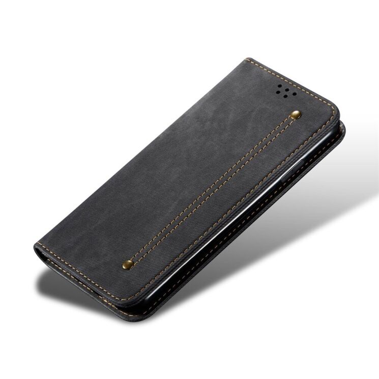 Чехол-книжка с кармашками UniCase Jeans Wallet для OnePlus Nord 5 - Black: фото 4 из 7