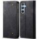 Чехол-книжка UniCase Jeans Wallet для Samsung Galaxy A05s (A057) - Black (340305B). Фото 1 из 6