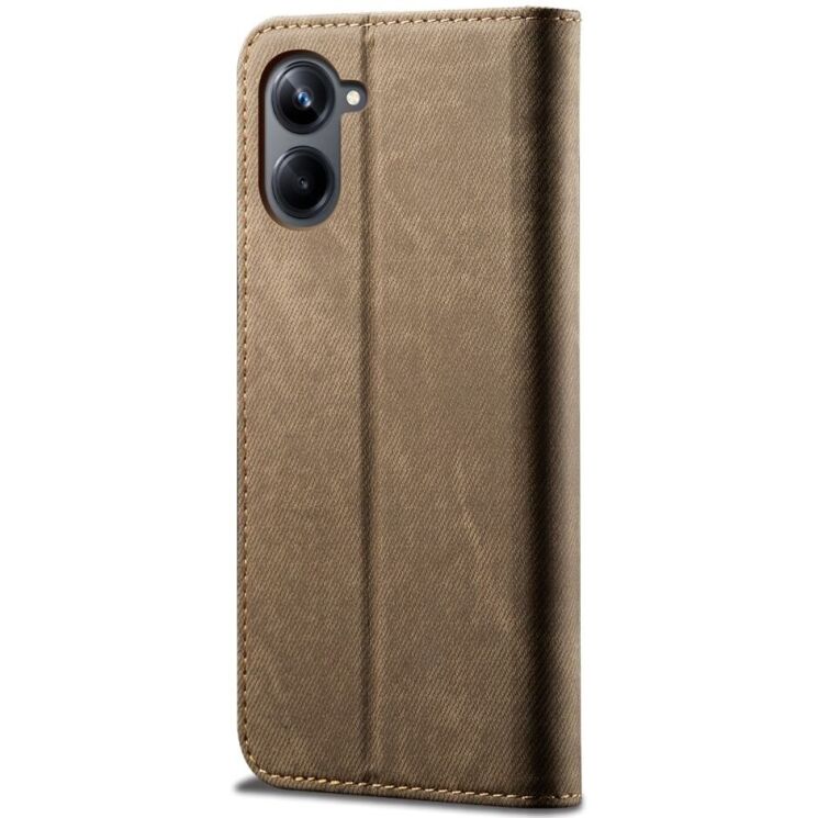 Чехол-книжка UniCase Jeans Wallet для Samsung Galaxy A06 (A065) - Khaki: фото 6 из 6