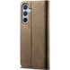 Чехол-книжка UniCase Jeans Wallet для Samsung Galaxy S24 FE (S721) - Khaki (367505K). Фото 6 из 6