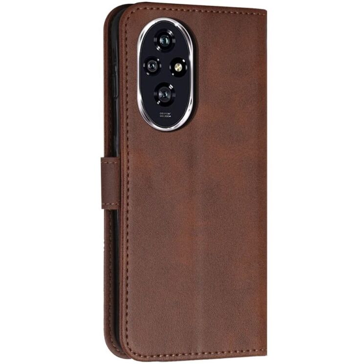 Чохол-книжка UniCase Jet Cover для Honor 200 - Brown: фото 5 з 10