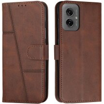 Чехол-книжка UniCase Jet Cover для Motorola Moto G55 - Brown: фото 1 из 10