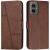 Чехол-книжка UniCase Jet Cover для Motorola Moto G55 - Brown: фото 1 из 10