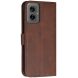 Чехол-книжка UniCase Jet Cover для Motorola Moto G55 - Brown (366128Z). Фото 5 из 10