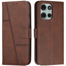 Чехол-книжка UniCase Jet Cover для Motorola Moto G75 - Brown: фото 1 из 10