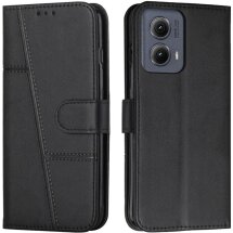 Чехол-книжка UniCase Jet Cover для Motorola Moto G85 - Black: фото 1 из 10