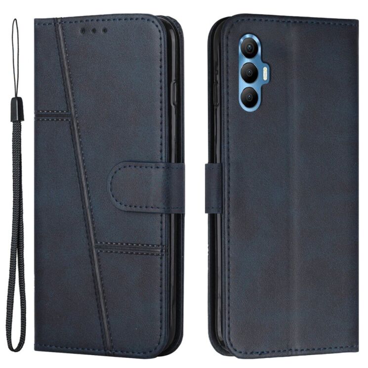 Чехол-книжка UniCase Jet Cover для Tecno Spark 8P (KG7n) - Sapphire: фото 1 из 11