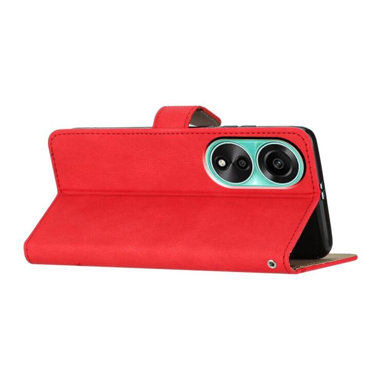 Чехол-книжка UniCase Pluto Cover для OPPO A78 - Red: фото 4 из 7