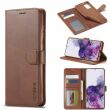 Чехол LC.IMEEKE Wallet Case для Samsung Galaxy A51 (А515) - Coffee (312574C)