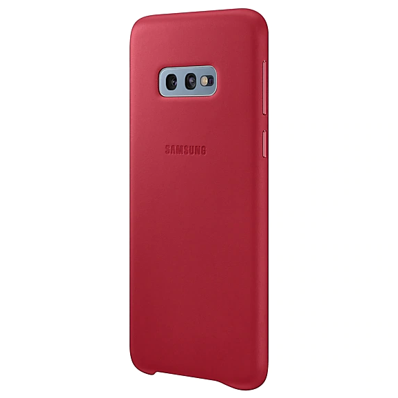Чохол Leather Cover для Samsung Galaxy S10e (G970) EF-VG970LREGRU - Red: фото 3 з 5