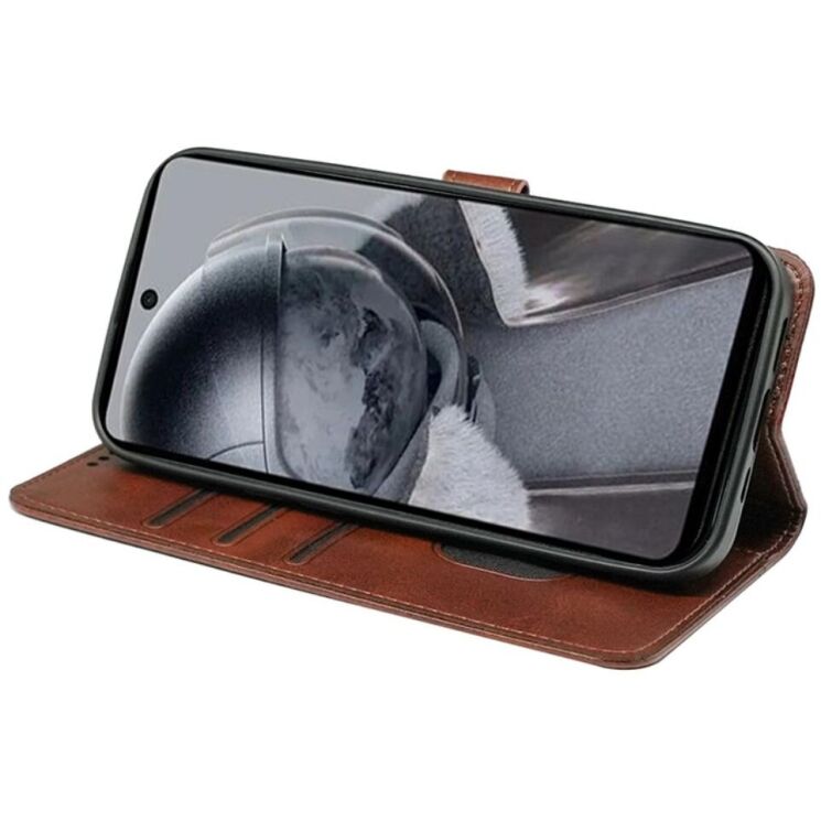 Чехол UniCase Book Pro Series для HMD Pulse / Pulse Plus - Brown: фото 3 из 6