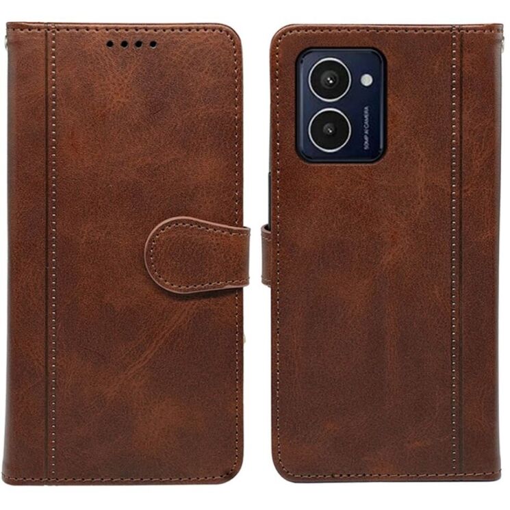 Чехол UniCase Book Pro Series для HMD Pulse / Pulse Plus - Brown: фото 1 из 6