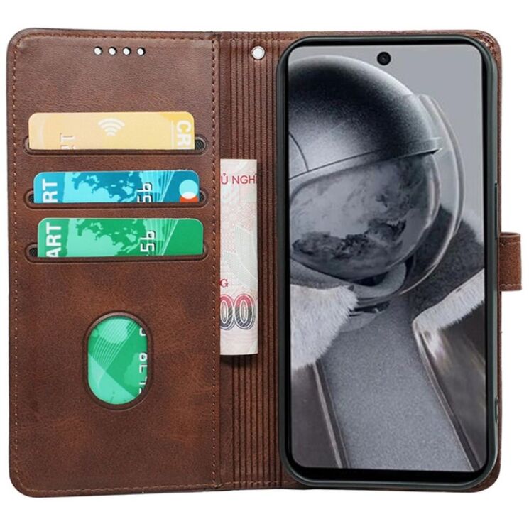 Чехол UniCase Book Pro Series для HMD Pulse / Pulse Plus - Brown: фото 2 из 6