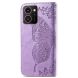 Чехол UniCase Butterfly Pattern для HMD Skyline - Light Purple (365815LV). Фото 6 из 10