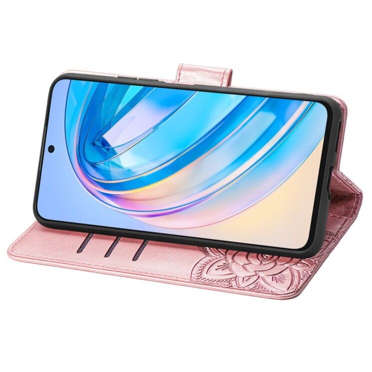 Чехол UniCase Butterfly Pattern для Honor X6a - Rose Gold: фото 3 из 6