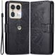 Чехол UniCase Butterfly Pattern для Motorola Edge 50 Ultra - Black (354024B). Фото 1 из 8