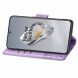 Чехол UniCase Butterfly Pattern для OnePlus 12 - Light Purple (344251LV). Фото 3 из 8