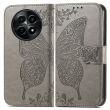 Чехол UniCase Butterfly Pattern для Realme 12 5G - Grey (355905H)