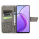 Чехол UniCase Butterfly Pattern для Realme 12 5G - Grey (355905H). Фото 2 из 8