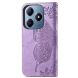 Чехол UniCase Butterfly Pattern для Realme C63 / C61 / Note 60x - Light Purple (359733LV). Фото 6 из 9