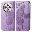 Чехол UniCase Butterfly Pattern для TECNO Spark 30C - Light Purple (361714LV)