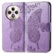 Чехол UniCase Butterfly Pattern для TECNO Spark 30C - Light Purple (361714LV). Фото 1 из 10