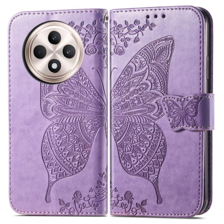 Чехол UniCase Butterfly Pattern для TECNO Spark 30C - Light Purple: фото 1 из 10
