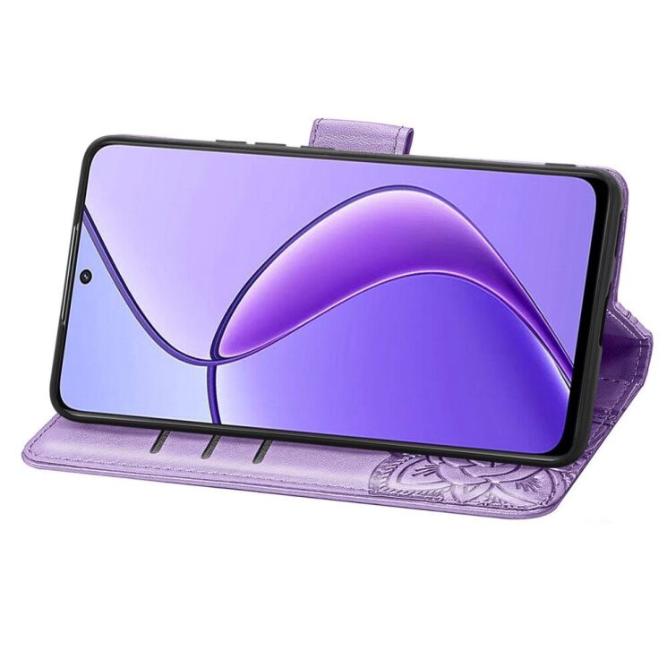 Чехол UniCase Butterfly Pattern для TECNO Spark 30C - Light Purple: фото 3 из 10