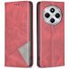 Чехол UniCase Geometric Pattern для Xiaomi Redmi 14C / Redmi A4 5G / Poco C75 - Red (366000R). Фото 1 из 8