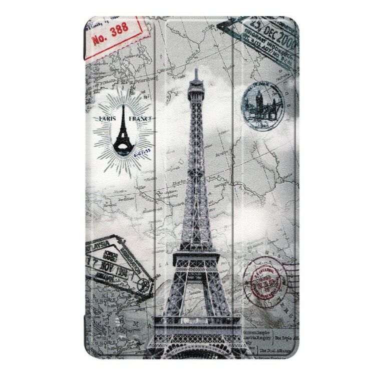 Чохол UniCase Life Style для Samsung Galaxy Tab A 8.0 (2019) - Eiffel Tower and Map: фото 8 з 8