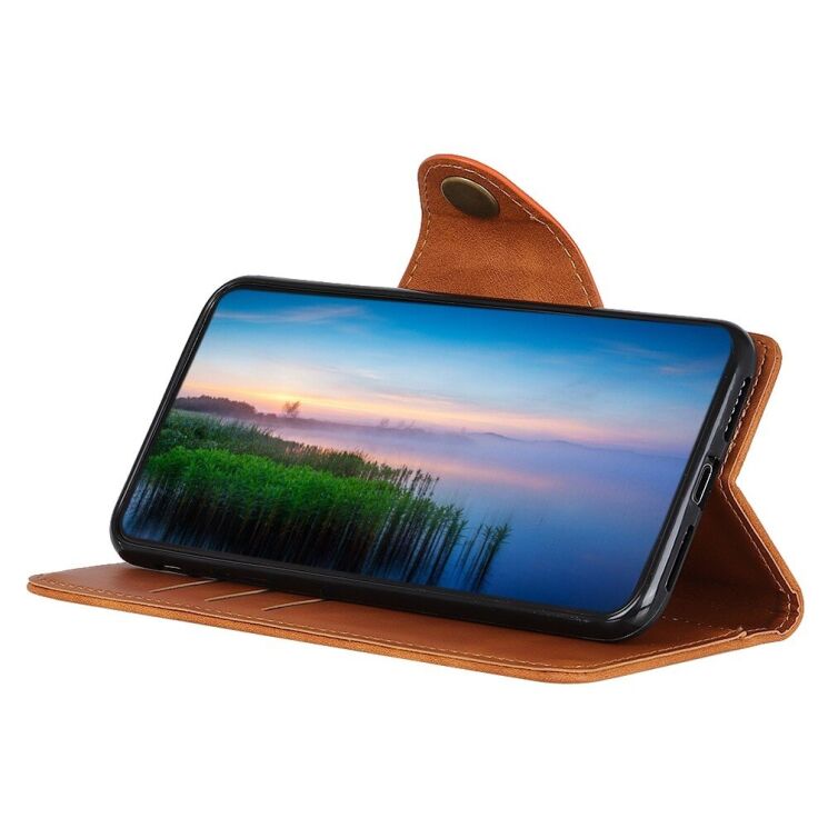 Чохол UniCase Vintage Wallet для Samsung Galaxy M14 (M146) - Brown: фото 2 з 8