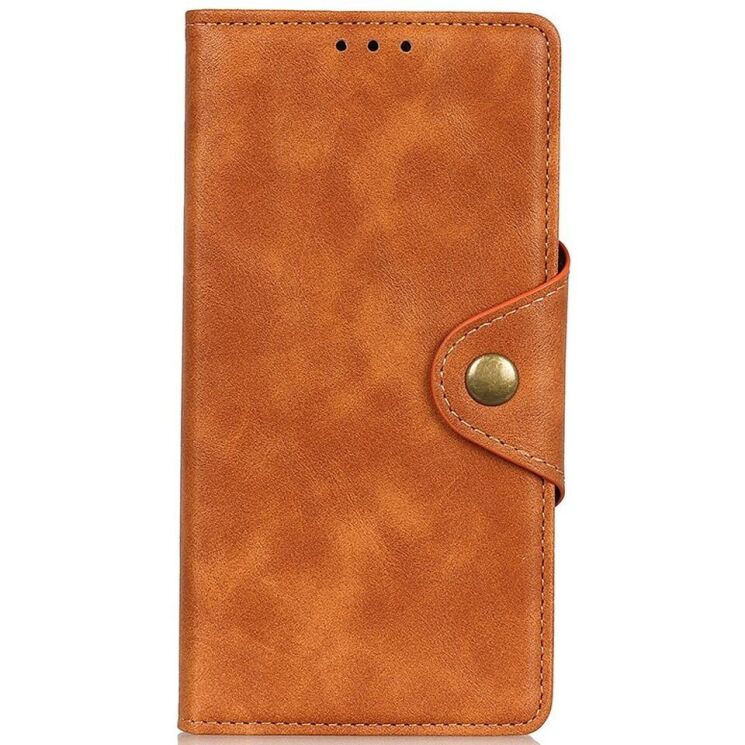 Чохол UniCase Vintage Wallet для Samsung Galaxy M14 (M146) - Brown: фото 5 з 8